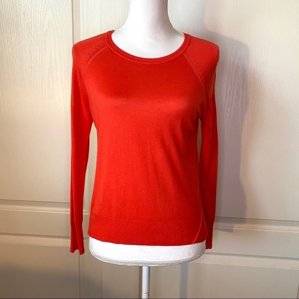 ZARA Knit Red Sweater